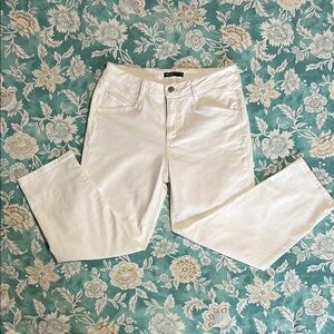 Simply Vera Vera Wang White Denim Crop